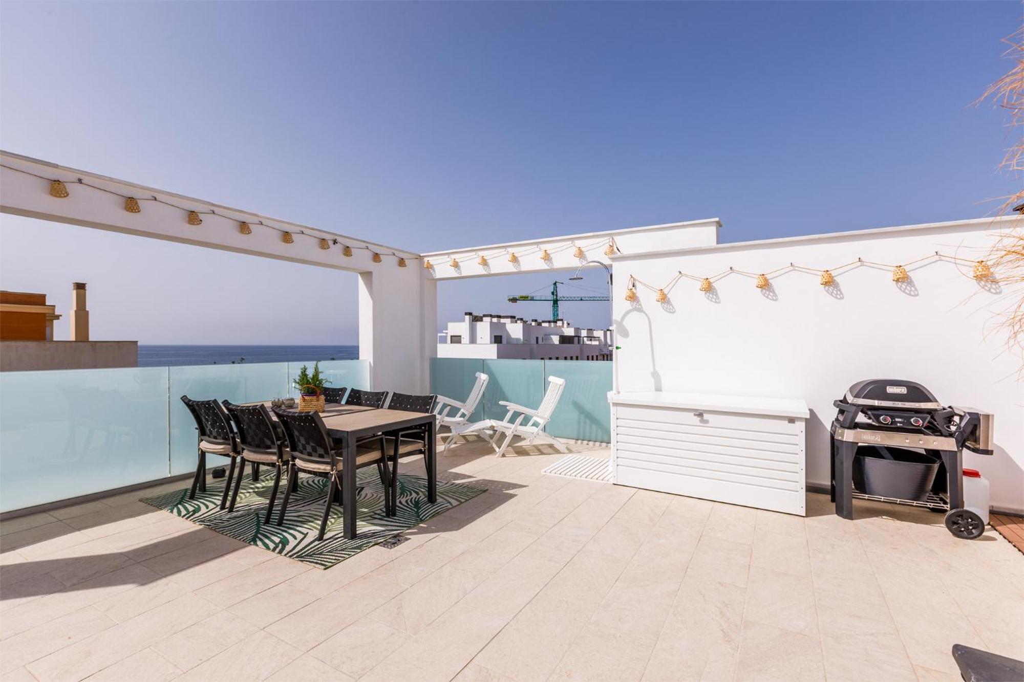 Appartement A&N Atico Vista Al Mar à Torre Del Mar Extérieur photo