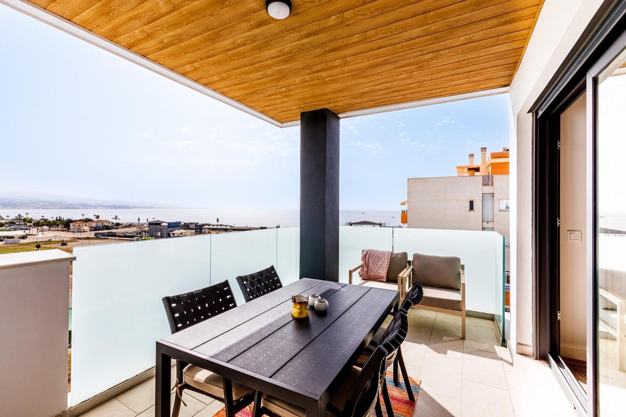 Appartement A&N Atico Vista Al Mar à Torre Del Mar Extérieur photo