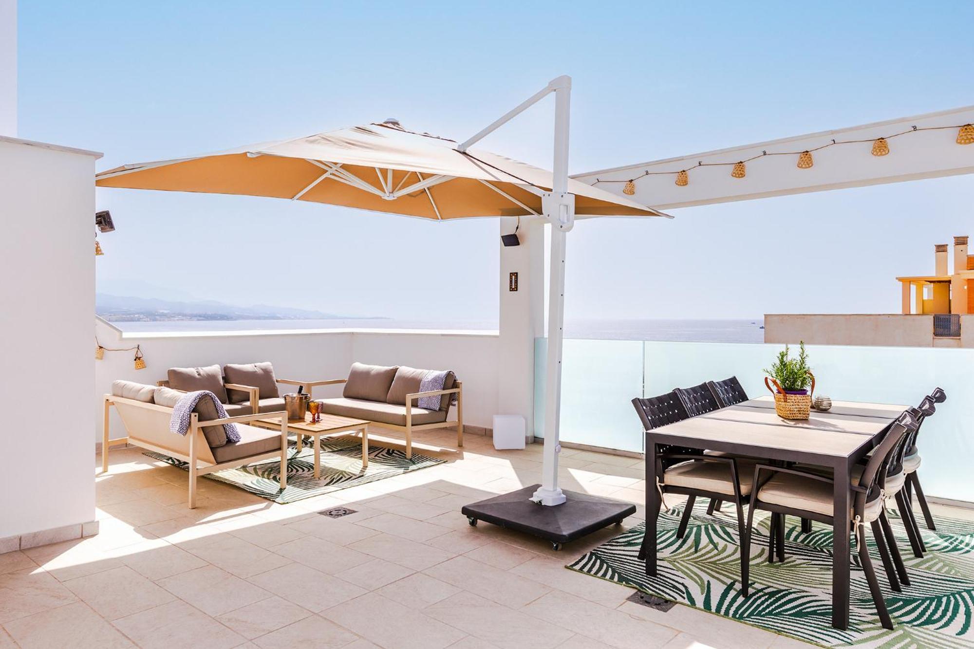 Appartement A&N Atico Vista Al Mar à Torre Del Mar Extérieur photo